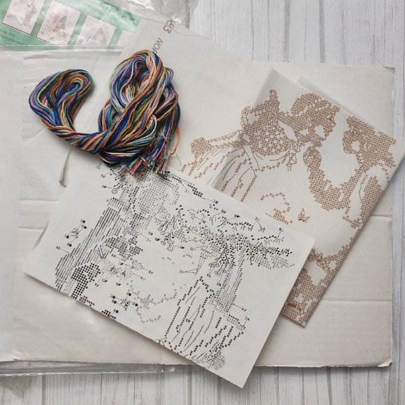 Paragon Needlecraft Norman Rockwell  Cross Stitch Kits Sweet Song So Young 2511 - Picture 5 of 7